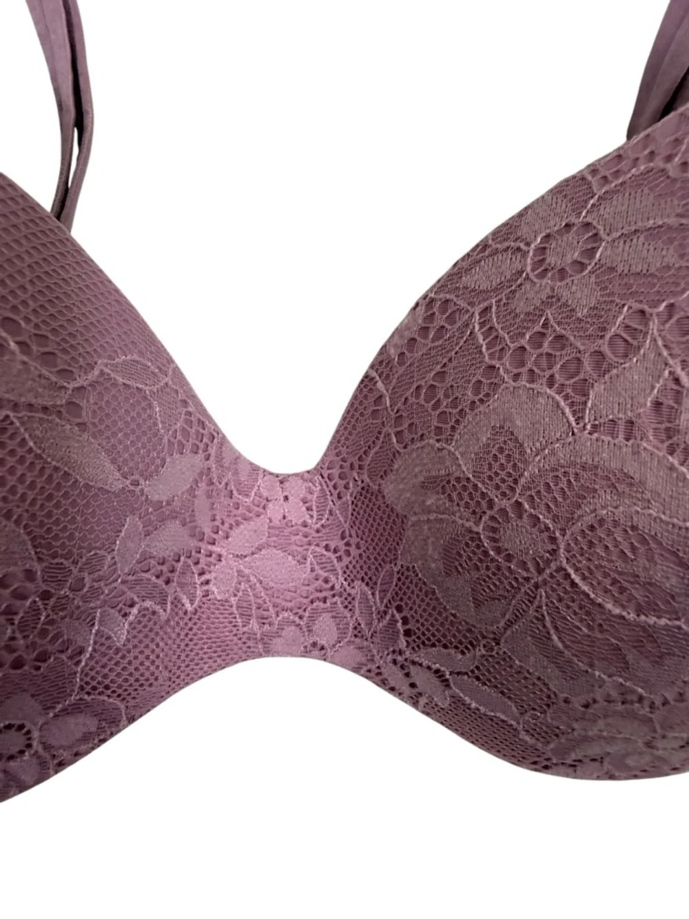 Victoria's Secret angels secret embrace mauve Lace Push-Up Bra size 36D - Picture 4 of 9